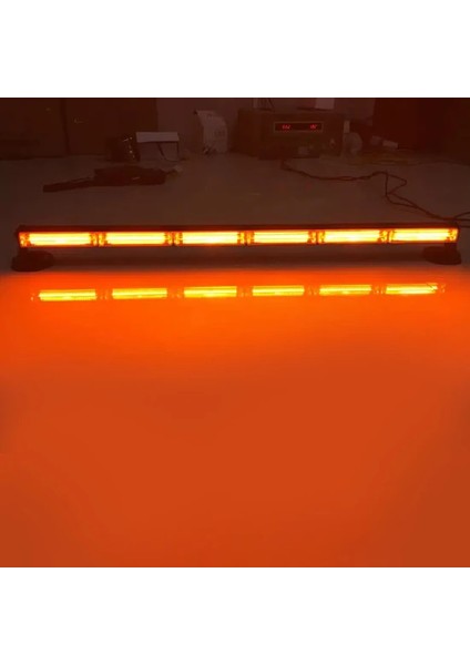 Çakarlı Turuncu Offroad LED Bar 17 Farklı Mod