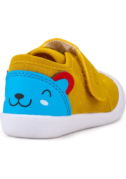 Catly Cırtlı Erkek Bebek Ilk Adım Panduf Ayakkabı