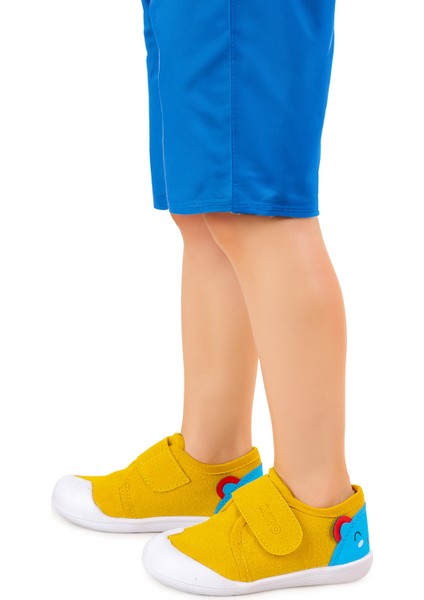 Catly Cırtlı Erkek Bebek Ilk Adım Panduf Ayakkabı Sarı fiyatları