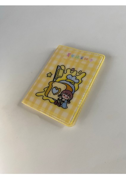 Kawaii Mini Defter Sarı Bal / 6.5x5 Cm.