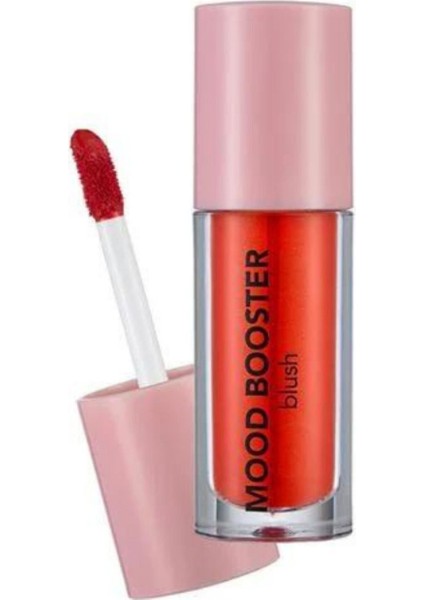 Mood Booster Yoğun Pigmentli & Doğal Işıltılı Likit Allık / Özel Uçlu Aplikatör