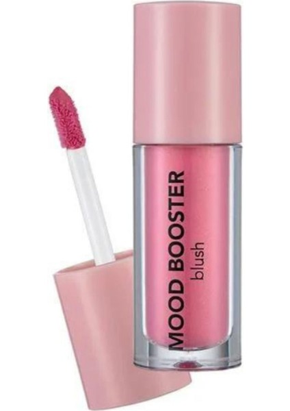 Mood Booster Yoğun Pigmentli & Doğal Işıltılı Likit Allık / Özel Uçlu Aplikatör