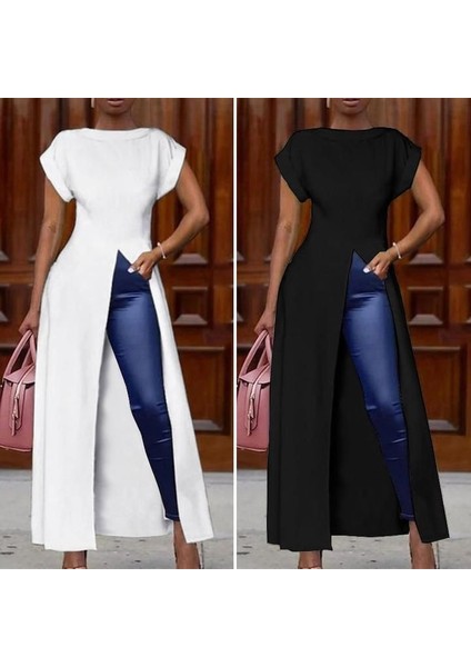 Kadın Kısa Kollu Yırtmaçlı Bürümcük Kumaş Pelerin Elbise modelleri