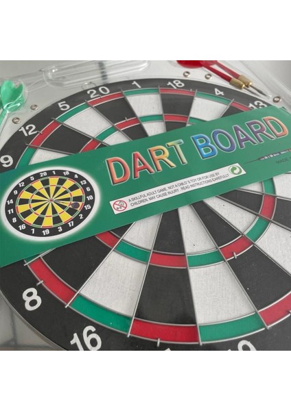 Dart Board Çift Taraflı Dart Tahtası Orta Boy Dard 4 Ok - 30CM - 12'' modelleri