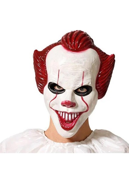 Kuzey Oyuncak Vıp Pennywise Halloween Pennywise Mask Cadılar Bayramı Katil Palyaço Korku Maskesi Palyaço Maskesi