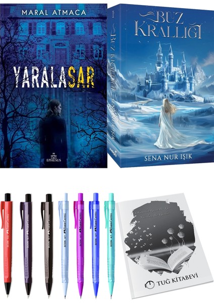 Buz Krallığı - Yaralasar 1 + Kalem + Not Defteri