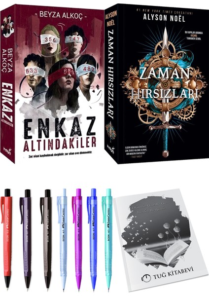 Zaman Hırsızları - Enkaz Altındakiler 1 + Kalem + Not Defteri