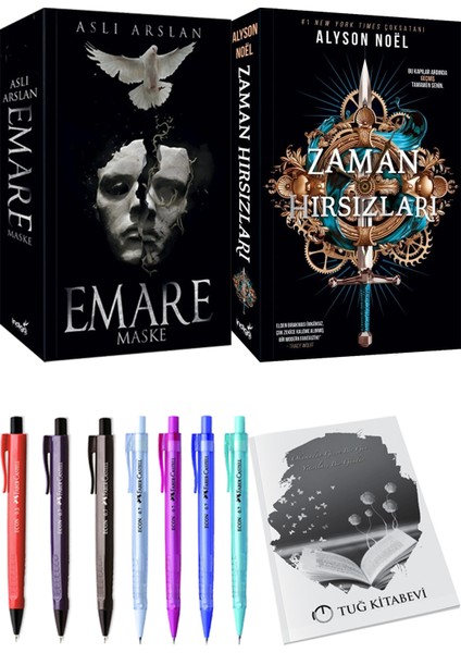 Zaman Hırsızları - Emare Maske + Kalem + Not Defteri