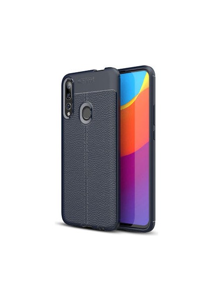 Huawei Y9 Prime 2019 Deri Desenli Yüksek Koruma Sağlayan Niss Premium Silikon Kılıf