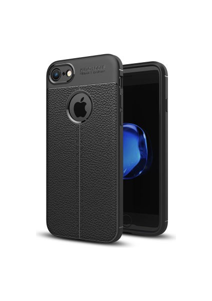 iPhone 6 Deri Desenli Yüksek Koruma Sağlayan Niss Premium Silikon Kılıf