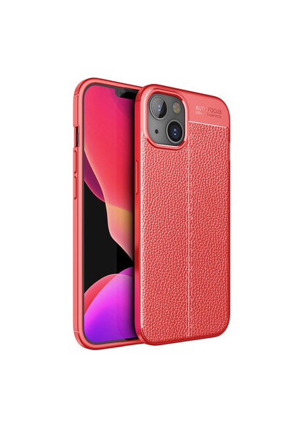 iPhone 13 Mini Deri Desenli Yüksek Koruma Sağlayan Niss Premium Silikon Kılıf