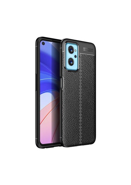 Oppo A96 4g Deri Desenli Yüksek Koruma Sağlayan Niss Premium Silikon Kılıf