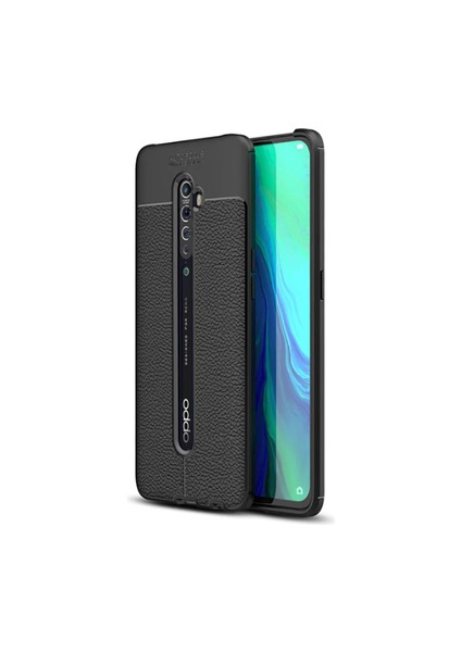 Oppo Reno 2z Deri Desenli Yüksek Koruma Sağlayan Niss Premium Silikon Kılıf