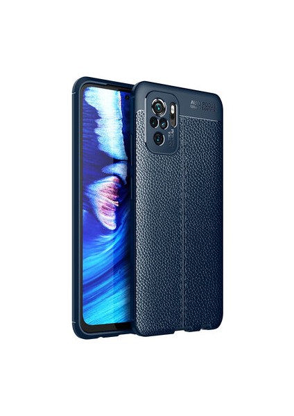 Redmi Note 10 Deri Desenli Yüksek Koruma Sağlayan Niss Premium Silikon Kılıf