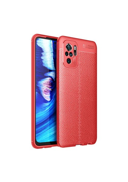 Redmi Note 10 Deri Desenli Yüksek Koruma Sağlayan Niss Premium Silikon Kılıf