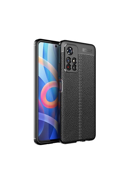 Redmi Note 11T 5g Deri Desenli Yüksek Koruma Sağlayan Niss Premium Silikon Kılıf