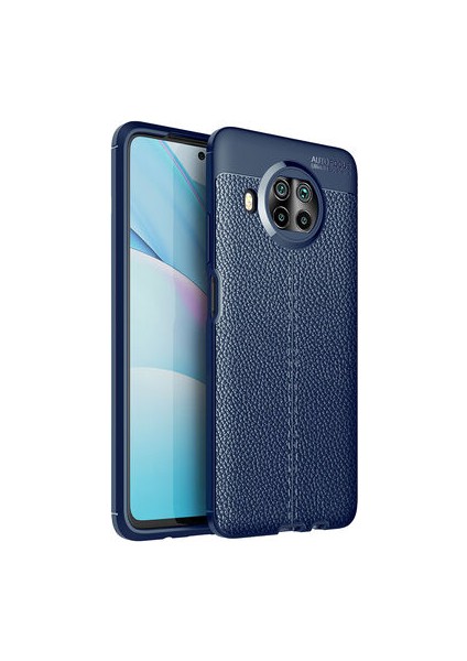 Redmi Note 9 Pro 5g Kılıf Deri Desenli ve Esnek Yapılı Sağlam Derry Silikon Kılıf