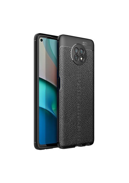 Redmi Note 9t Deri Desenli Yüksek Koruma Sağlayan Niss Premium Silikon Kılıf