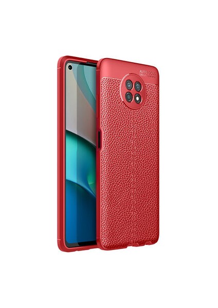 Redmi Note 9t Deri Desenli Yüksek Koruma Sağlayan Niss Premium Silikon Kılıf