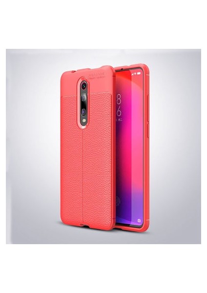 Xiaomi Mi 9t Deri Desenli Yüksek Koruma Sağlayan Niss Premium Silikon Kılıf