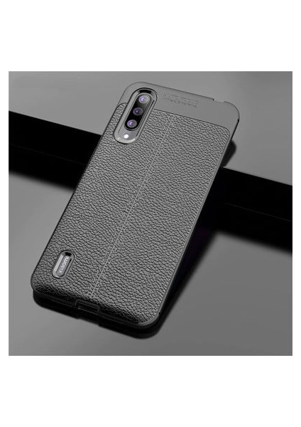 Xiaomi Mi 9 Lite Deri Desenli Yüksek Koruma Sağlayan Niss Premium Silikon Kılıf