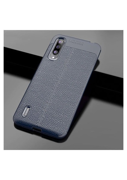 Xiaomi Mi 9 Lite Deri Desenli Yüksek Koruma Sağlayan Niss Premium Silikon Kılıf