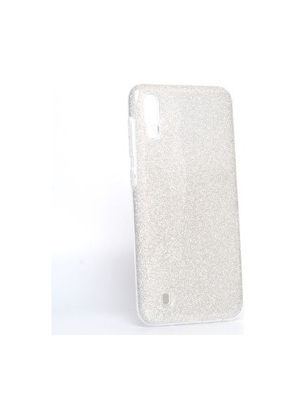 Samsung Galaxy M10 Simli ve Parlak Şık Shining Premium Silikon Kılıf