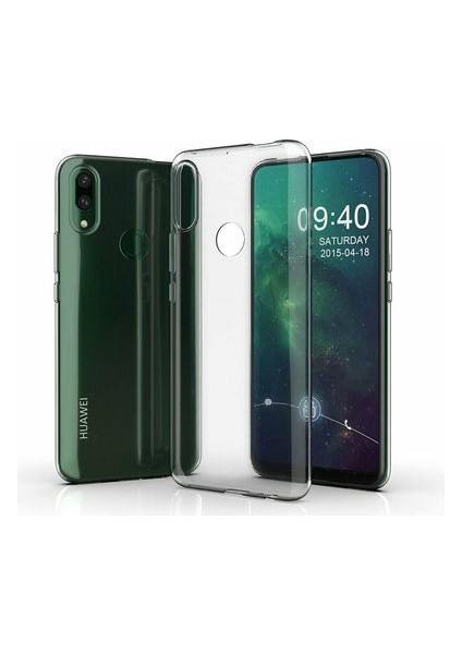 Huawei P Smart Z Esnek ve Şeffaf Sheer Premium Tpu Silikon Kılıf