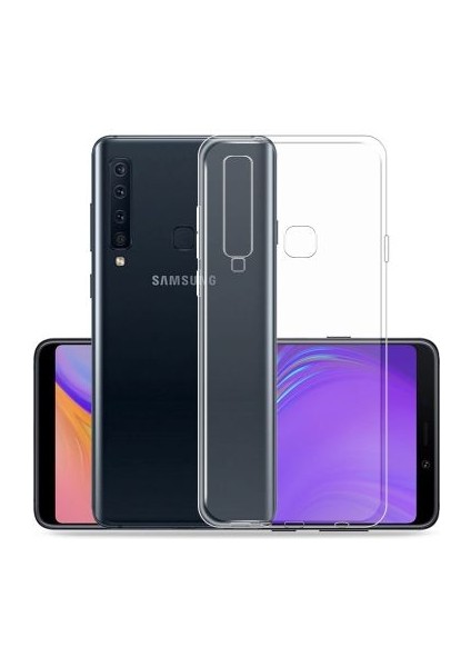 Samsung Galaxy A9 2018 Esnek ve Şeffaf Sheer Premium Tpu Silikon Kılıf