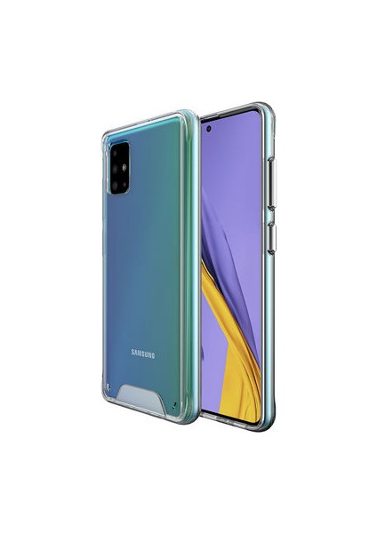 Samsung Galaxy A51 Kılıf Ultra Koruma Sağlayan Hardiq Premium Şeffaf Silikon Kılıf