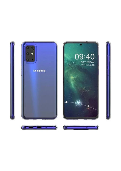 Techno Guru Samsung Galaxy S10 Lite Esnek ve Şeffaf Sheer Premium Tpu Silikon Kılıf