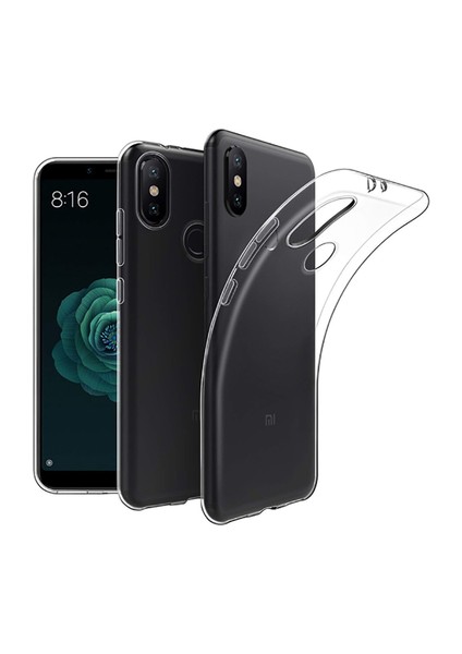 Redmi Note 5 Pro Esnek ve Şeffaf Sheer Premium Tpu Silikon Kılıf