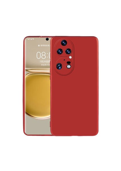 Huawei P50 Pro Için Esnek ve Şık Soft Premier Silikon Kılıf