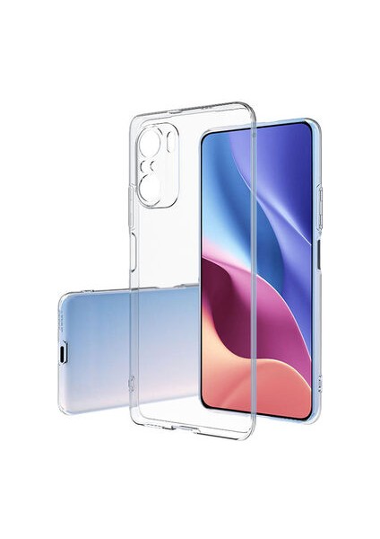 Xiaomi Mi 11i Esnek ve Şeffaf Sheer Premium Tpu Silikon Kılıf