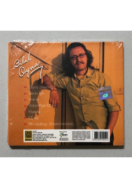 Bilal Oyna CD (Orjnal Dönem Baskı Cd)