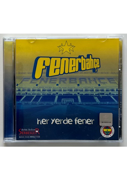 Fenerbahçe Her Yerde Fener CD (Orjnal Dönem Baskı Cd)