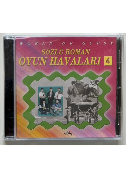 Sözlü Roman Havaları 4 CD (Jelatininde Sıfır Orjnal Dönem Baskı Cd)