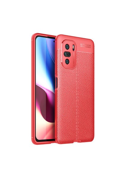 Xiaomi Mi 11i Deri Desenli Yüksek Koruma Sağlayan Niss Premium Silikon Kılıf