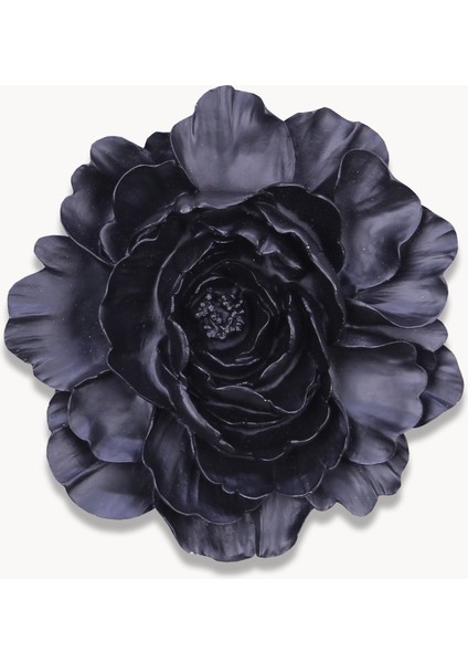 Lotus Dekoratif Çiçek Siyah