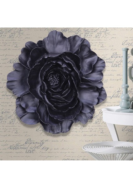 Lotus Dekoratif Çiçek Siyah