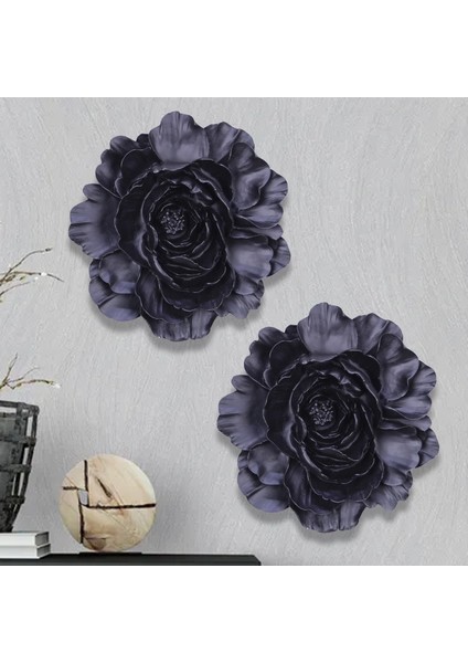 Lotus Dekoratif Çiçek Siyah