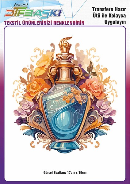 Ütü ile Yapışan Tişört Tekstil Dtf Transfer Baskı