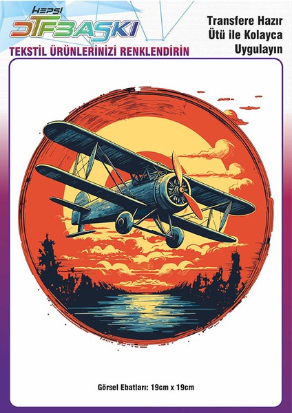 Ütü ile Yapışan Tişört Tekstil Dtf Transfer Baskı