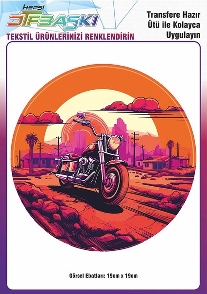 Ütü ile Yapışan Tişört Tekstil Dtf Transfer Baskı