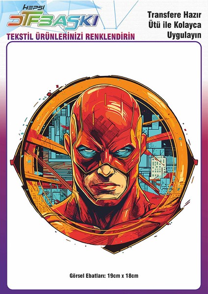 Ütü ile Yapışan Tişört Tekstil Dtf Transfer Baskı