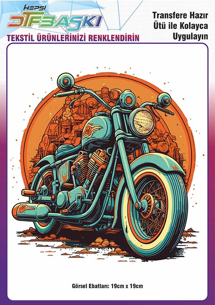 Ütü ile Yapışan Tişört Tekstil Dtf Transfer Baskı