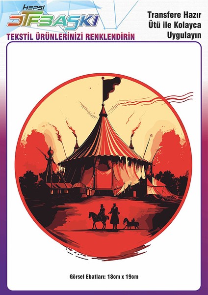 Ütü ile Yapışan Tişört Tekstil Dtf Transfer Baskı