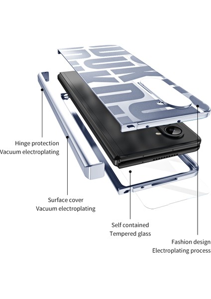 Samsung Galaxy Z Fold 5 Telefon Kılıfı (Yurt Dışından)