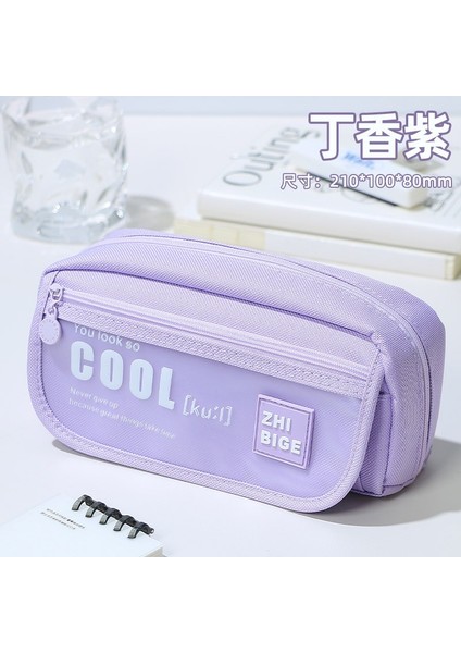 Sevimli Öğrenci Büyük Kapasiteli Çok Katmanlı Kalem Kutusu (Yurt Dışından)