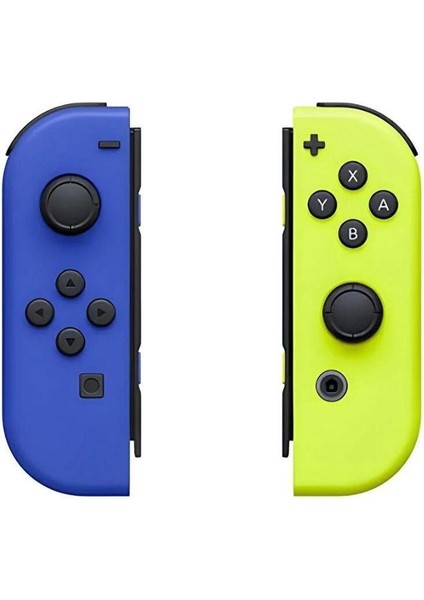 Ns Switch Uyumlu 2'li J-C Joycon Pad Controller Gamepad oyun kolu Sarı-Mavi